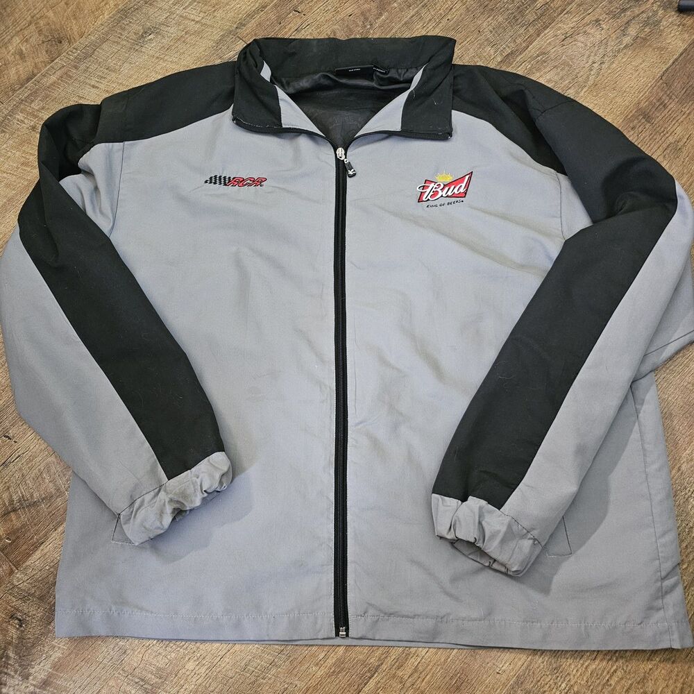 Vtg Kevin Harvick #29 Budweiser RCR Chase Authentics NASCAR Jacket XL Full Zip